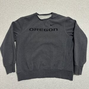 Nike Oregon Ducks Mens XL Charcoal Gray Crewneck Sweatshirt 25348X-OD5 2011 HO11